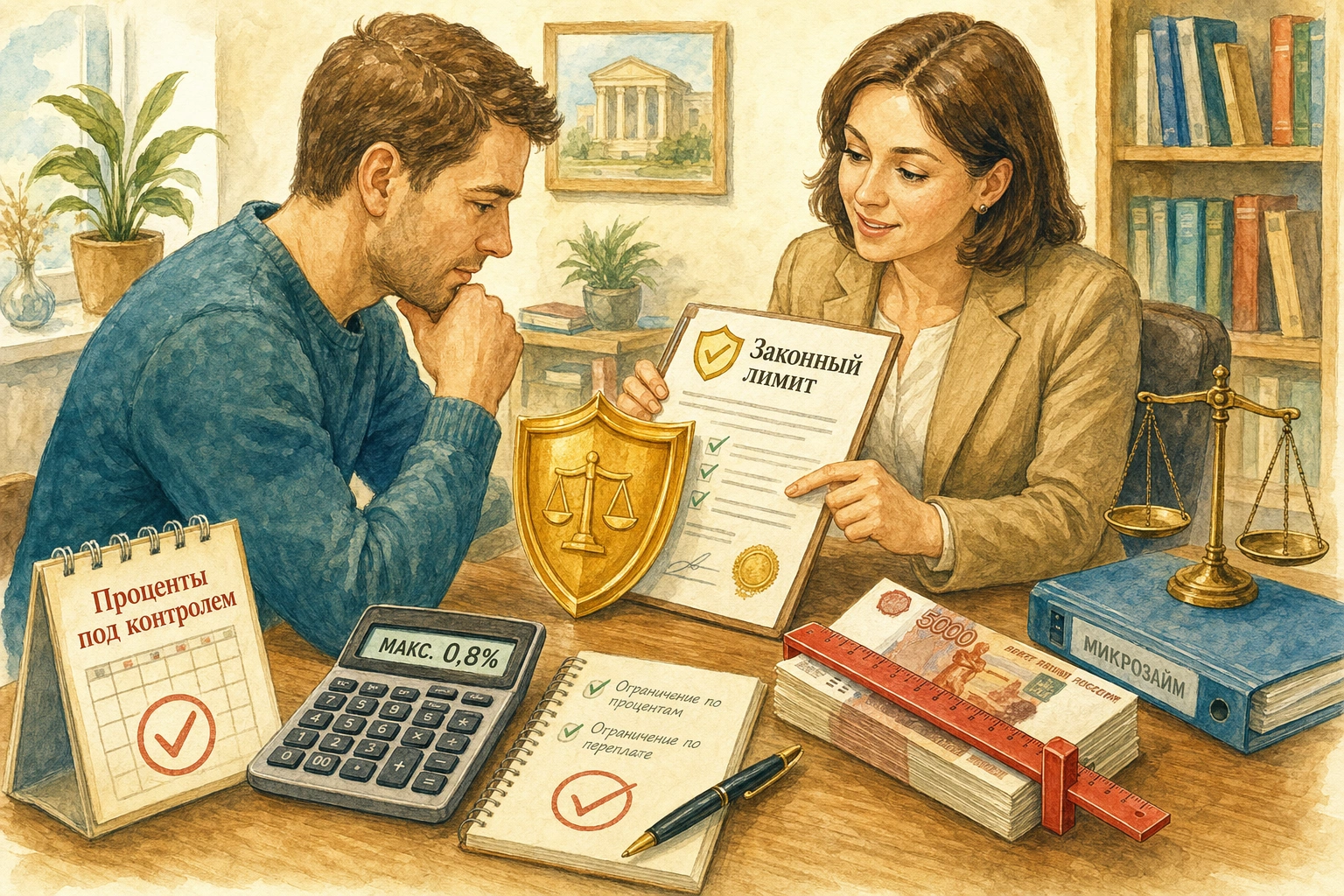 безопасные микрозаймы Ограничения по процентам и переплате: что гарантирует закон