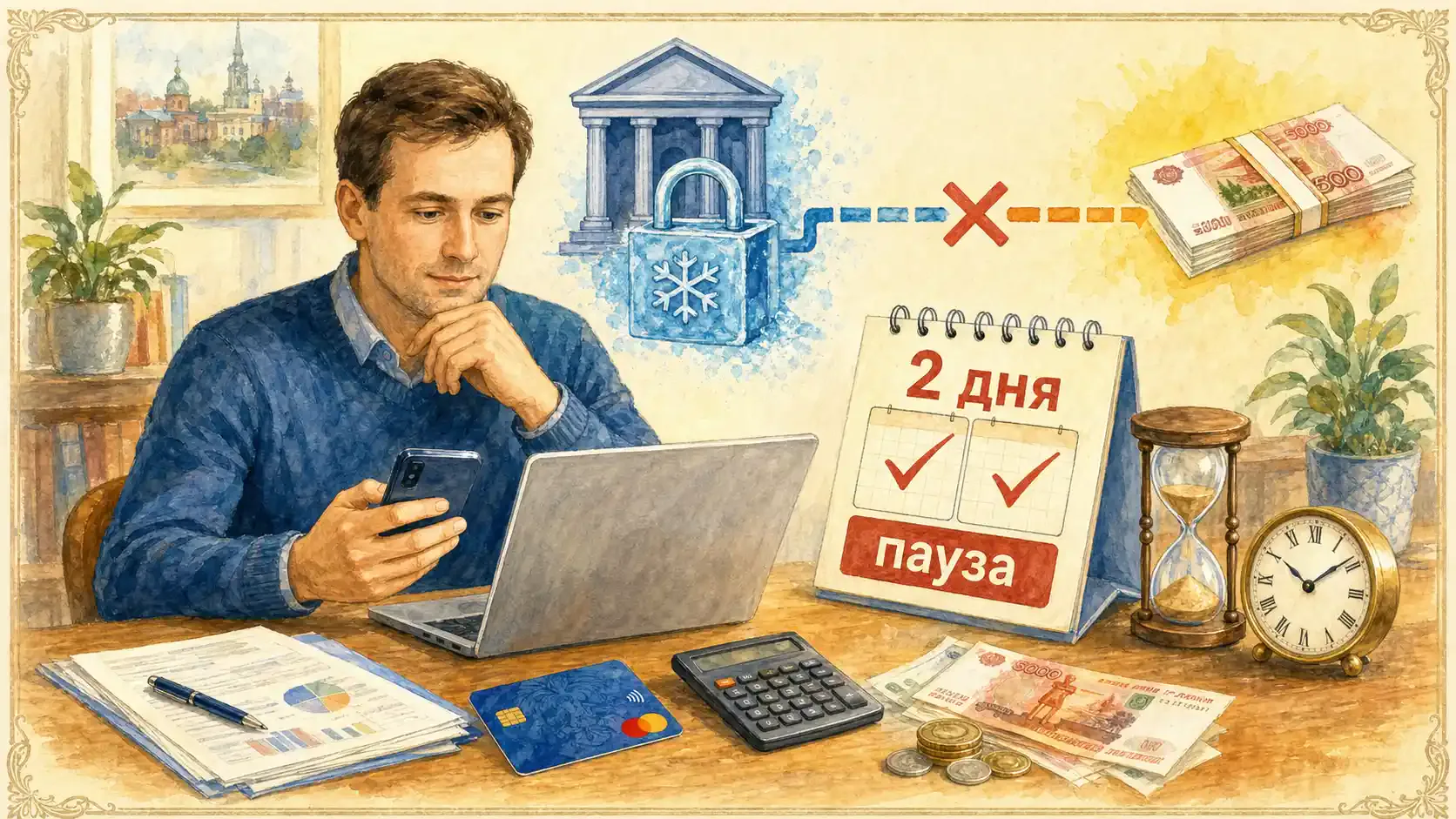 через сколько поступает займ до зарплаты Заморозка перевода банком-эмитентом и двухдневная пауза по закону