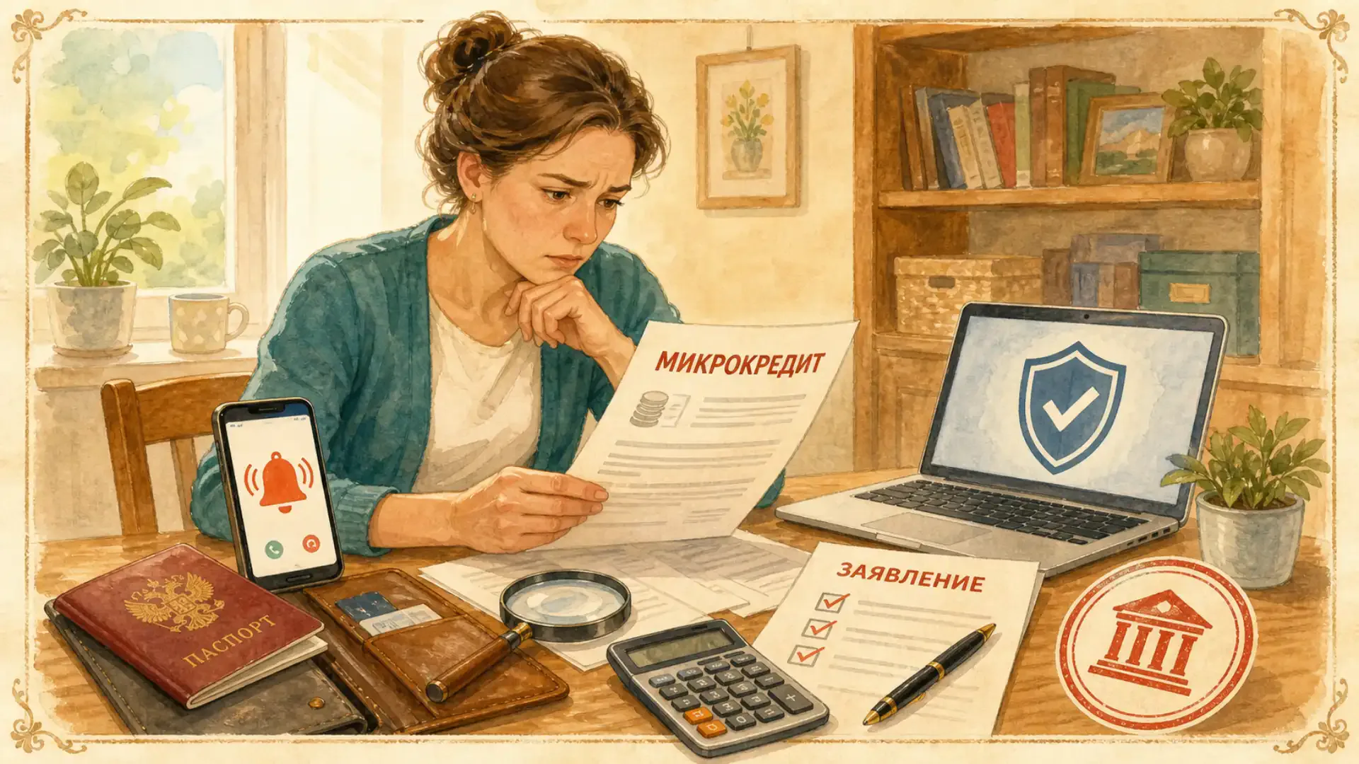 что делать если на меня оформили микрокредит