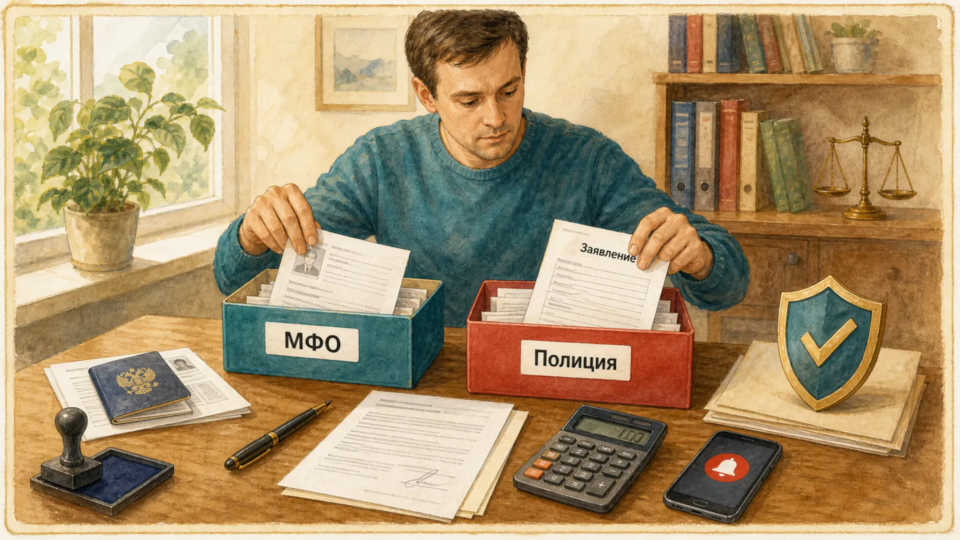 что делать если на меня оформили микрокредит Подготовка документов для МФО и полиции
