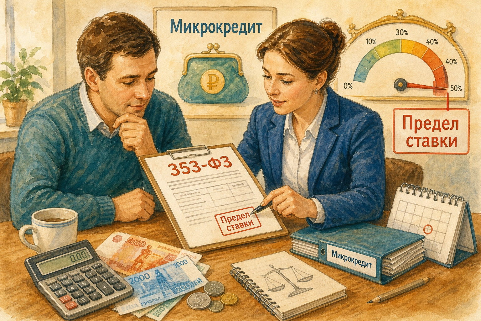 что значит микрокредит Предельные процентные ставки по закону № 353-ФЗ