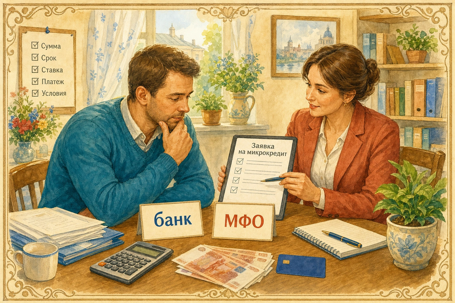 где взять микрокредит
