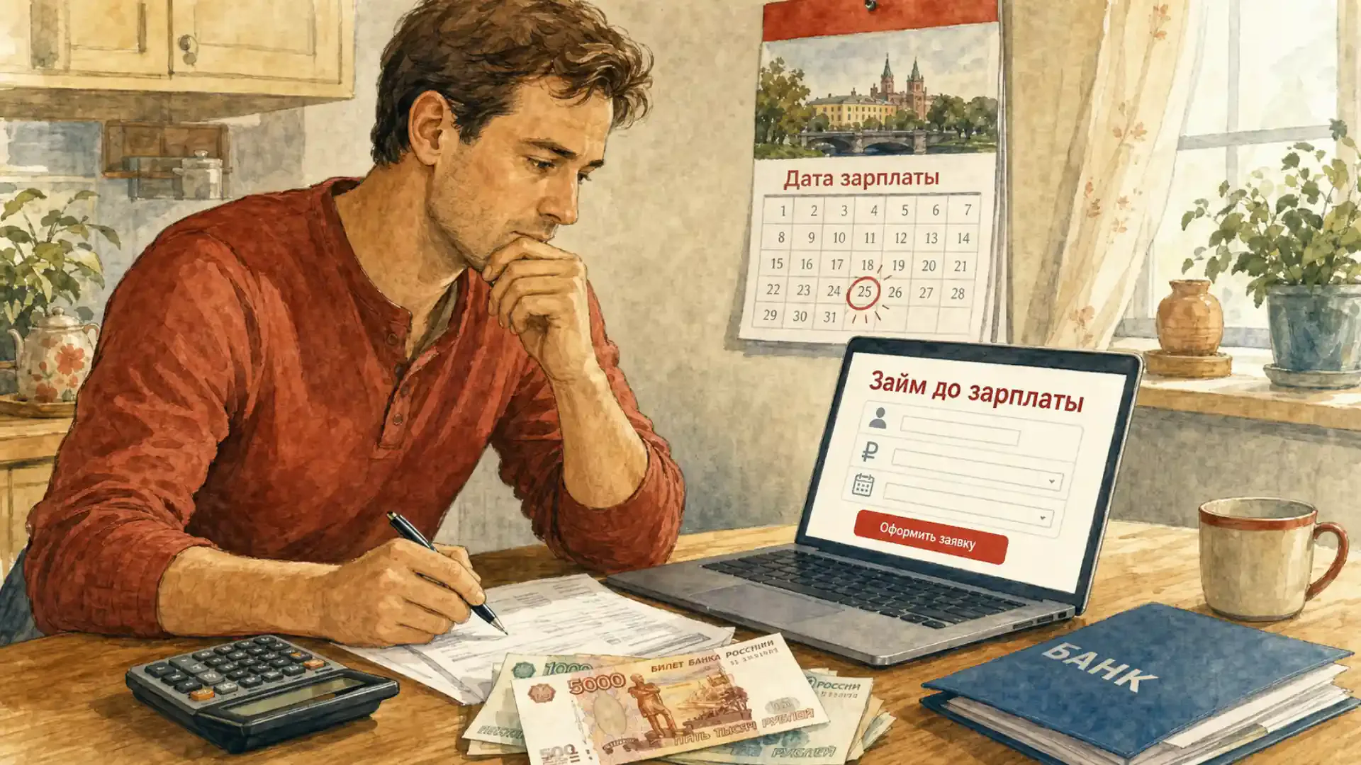 где взять займ до зарплаты