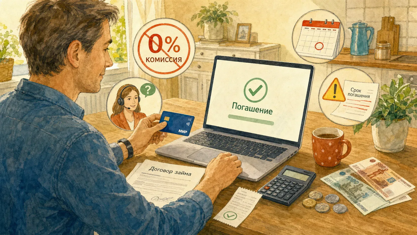 как оплатить микрокредит без комиссии Ответы на частые трудности при погашении займа