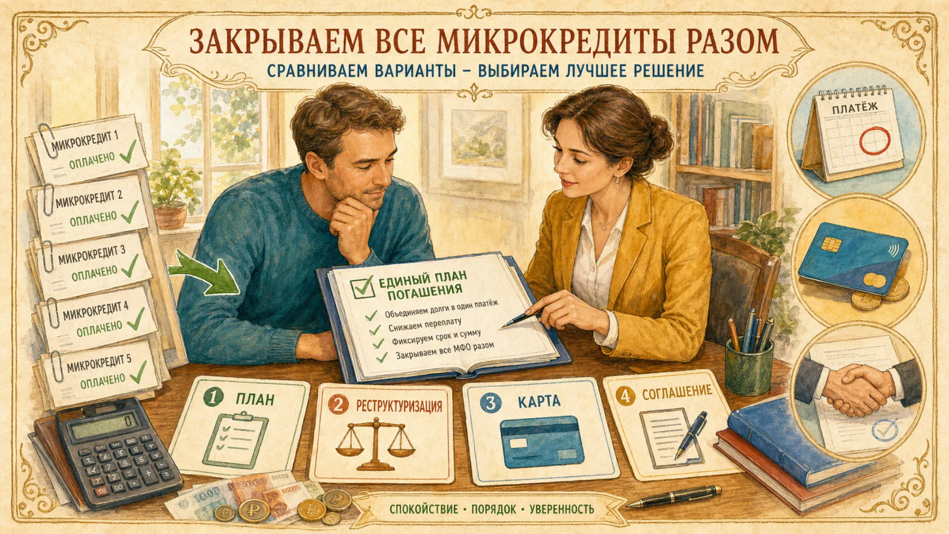 как оплатить все микрокредиты разом Сравнение вариантов закрытия долгов в МФО