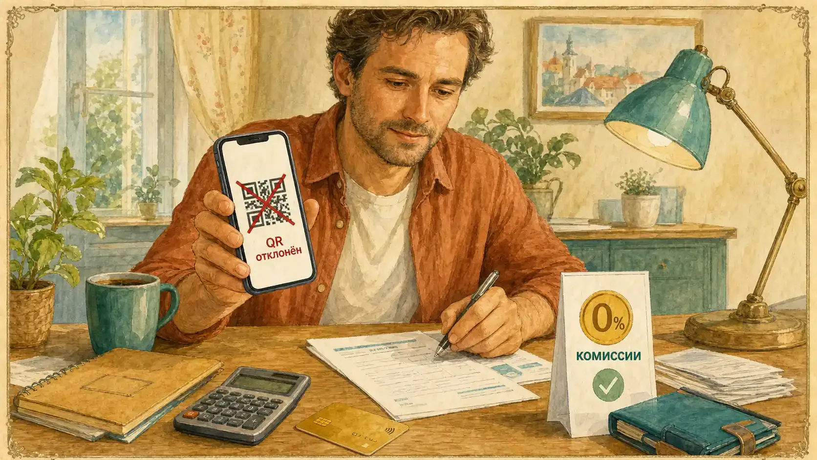 как оплатить займ до зарплаты без комиссии Когда стандартный перевод по QR-коду отклоняется системой