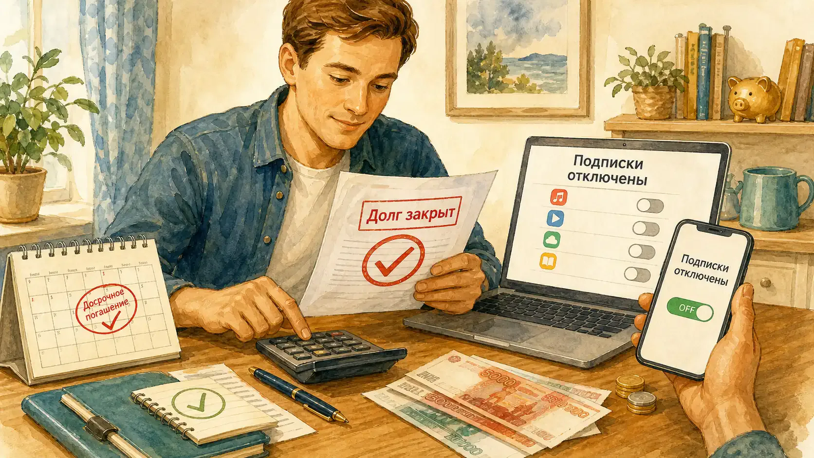 как погасить микрокредит Досрочное закрытие долга и отключение платных подписок