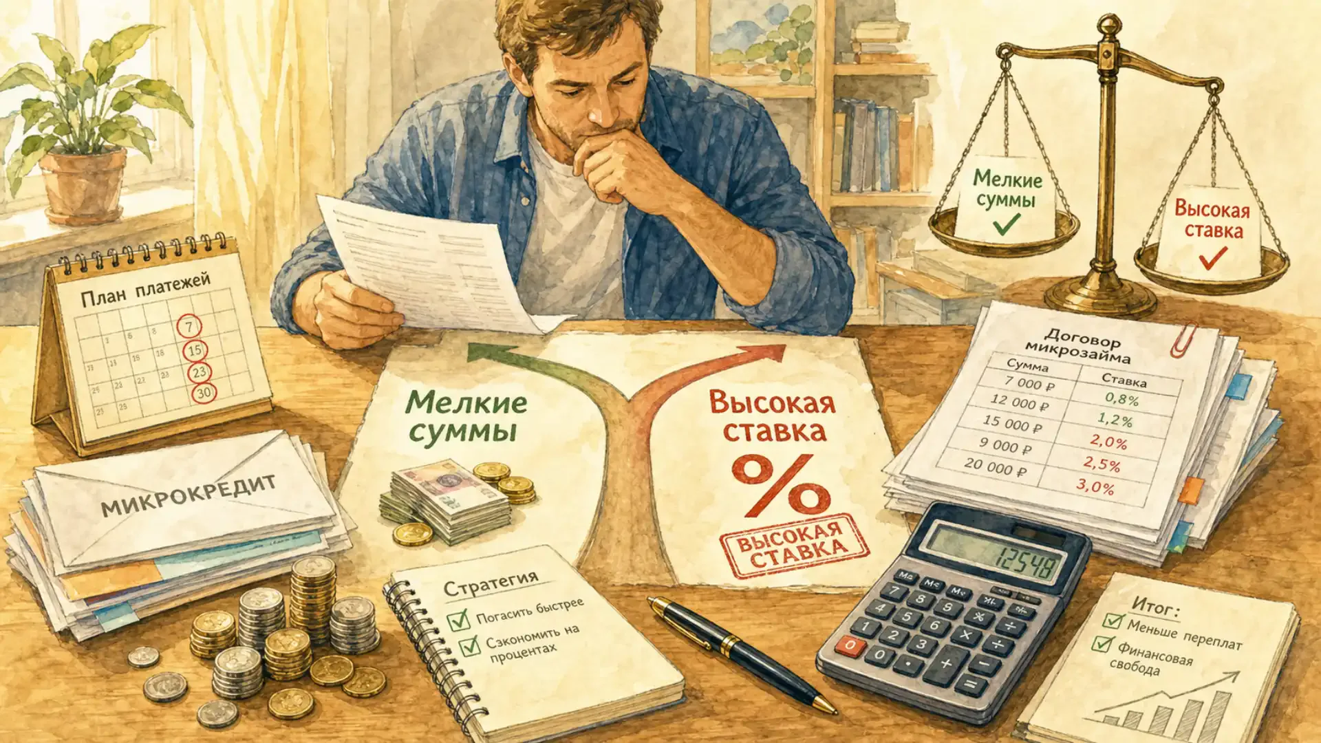 как погасить микрокредит Сначала мелкие суммы или предельная ставка: как выбрать стратегию