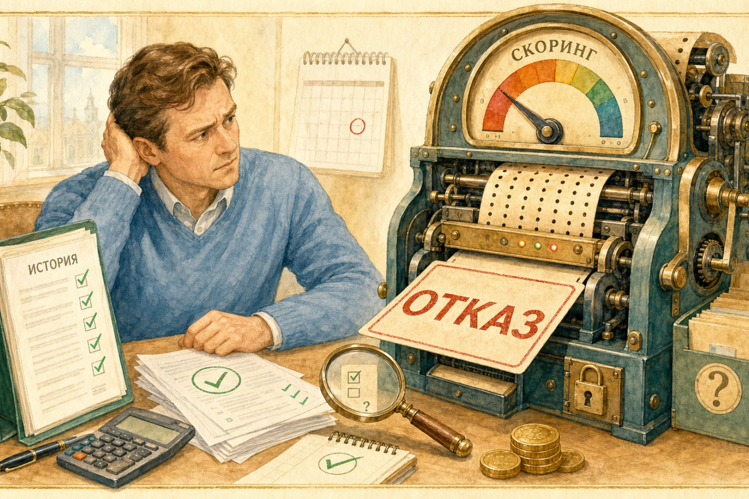 как получить микрокредит Почему автоматический скоринг отказывает заемщикам с идеальной историей