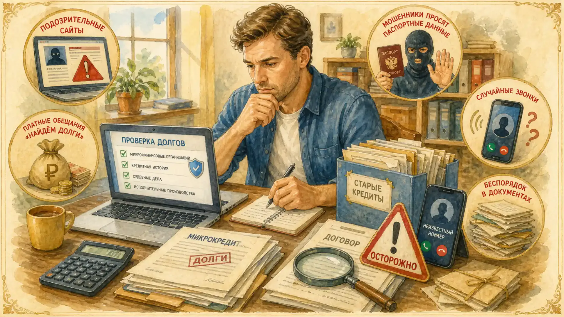 как посмотреть где я брал микрокредиты Пять рискованных действий при попытке найти старые долги