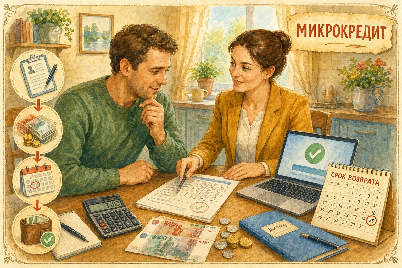 как работает микрокредит