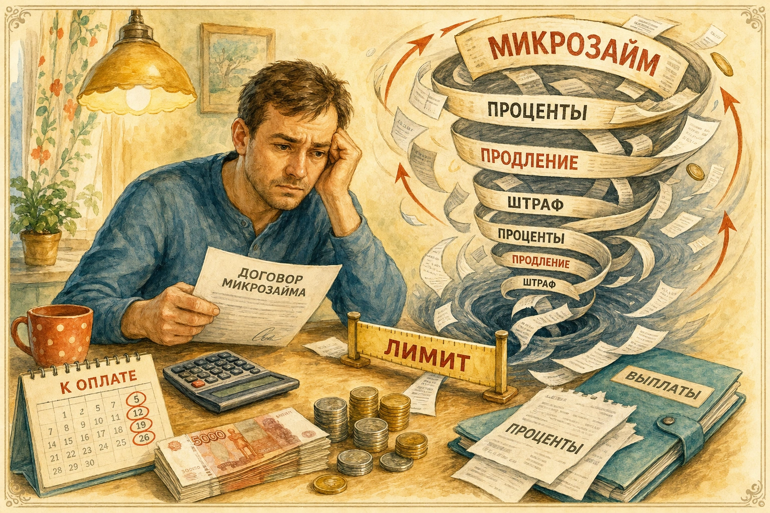 как работает микрокредит Почему лимит переплаты не спасает от долговой ямы