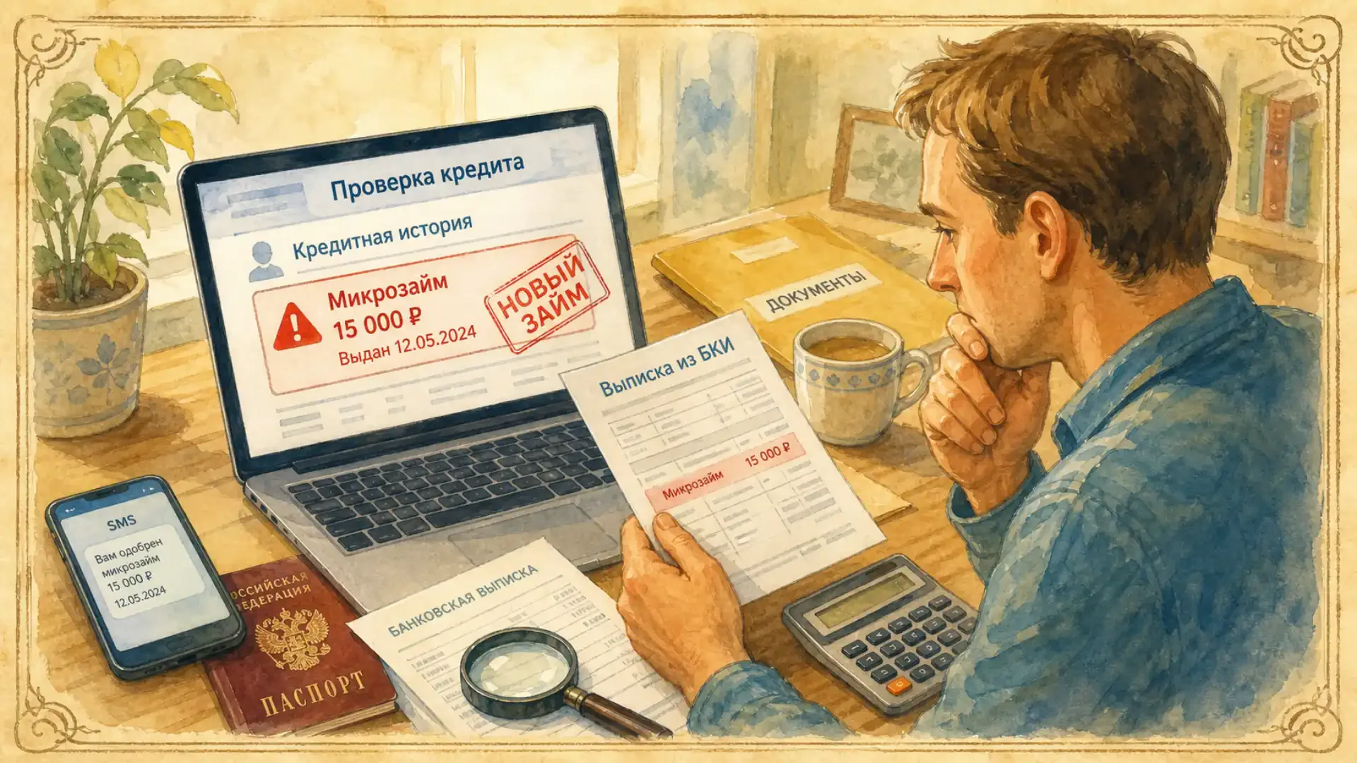 как узнать что на вас оформили микрокредит