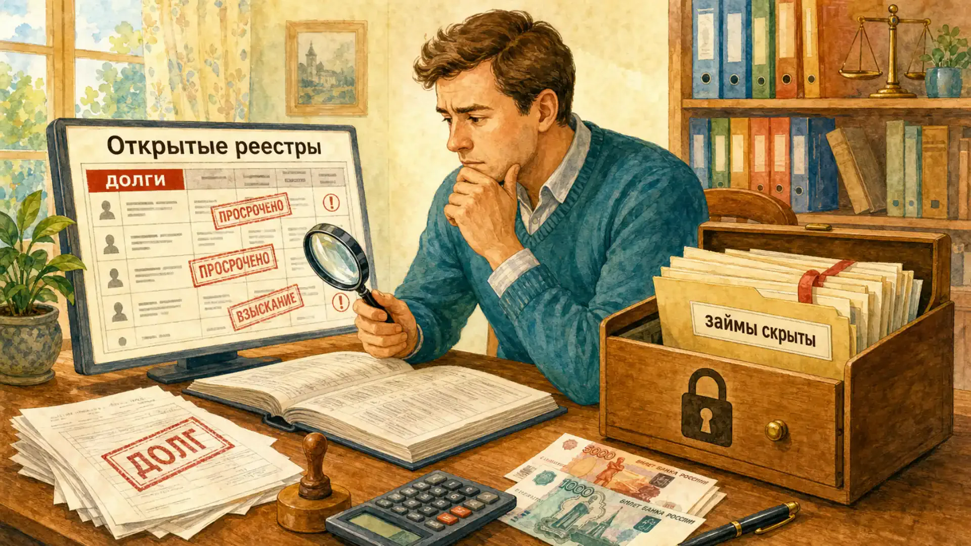 как узнать микрокредиты другого человека Открытые реестры показывают долги, но скрывают действующие займы