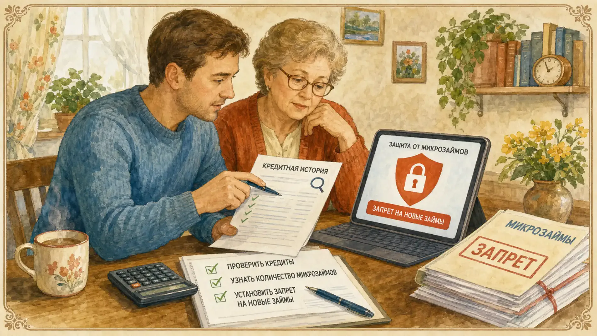 как узнать сколько микрокредитов у родственника Как заблокировать возможность брать новые микрозаймы
