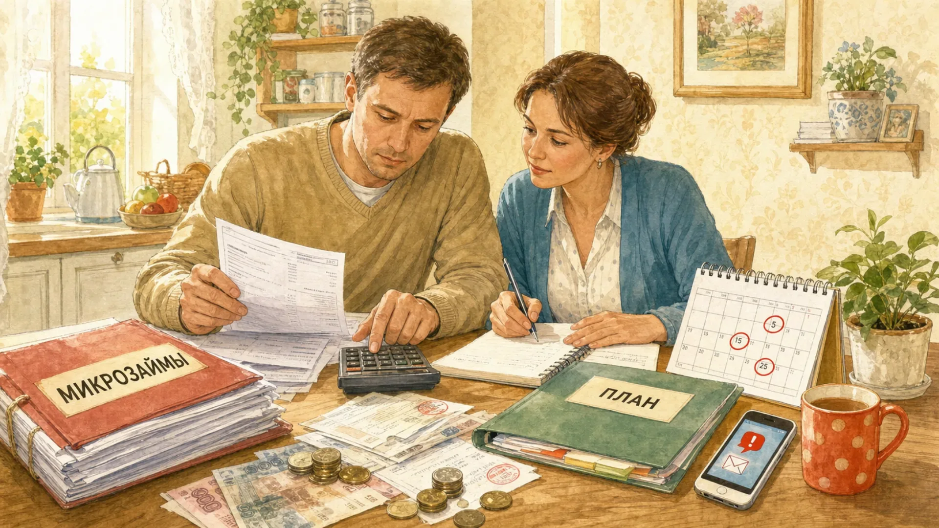 как закрыть микрокредиты если нет денег