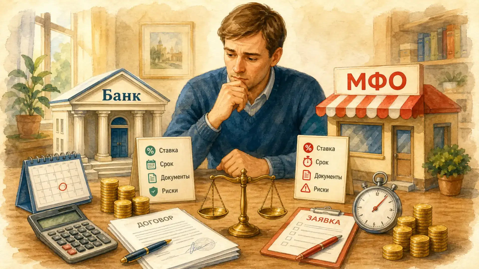 какие банки дают микрокредиты Сравнение параметров: мелкий банковский кредит против микрозайма МФО