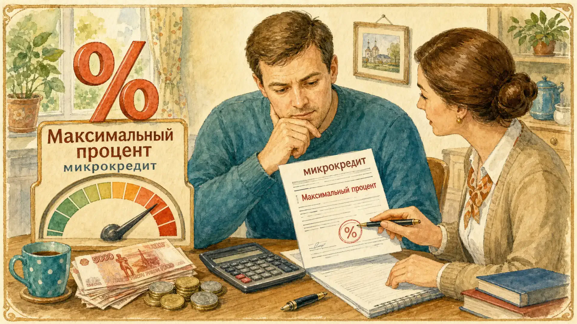 максимальный процент по микрокредиту