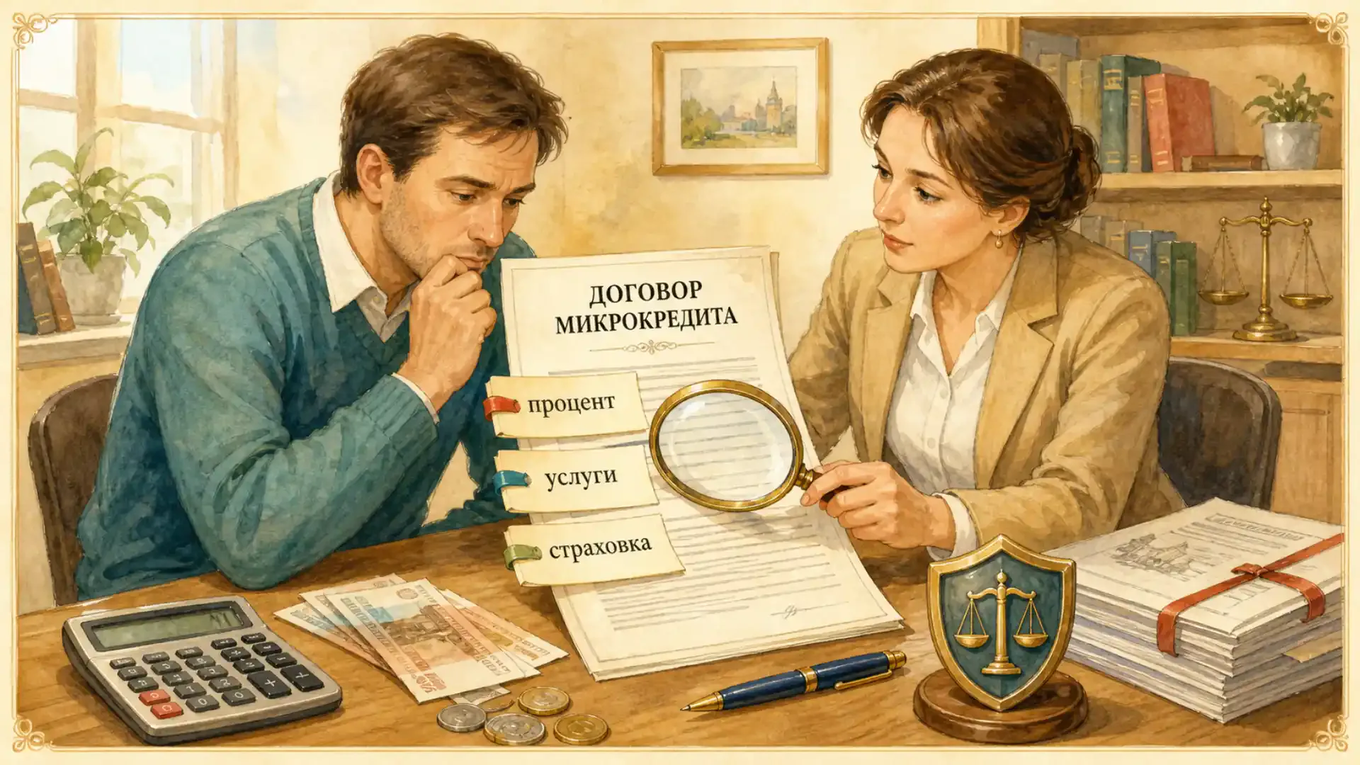 максимальный процент по микрокредиту Навязанные услуги и юридические страховки в структуре договора