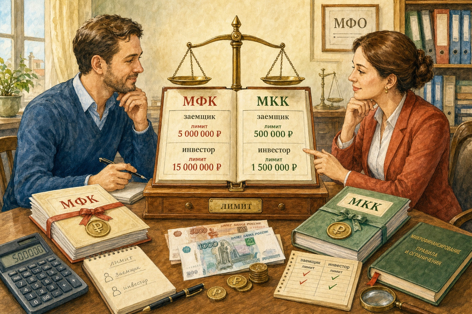 мфо мфк и мкк в чем разница Ключевые ограничения по суммам для заемщиков и инвесторов