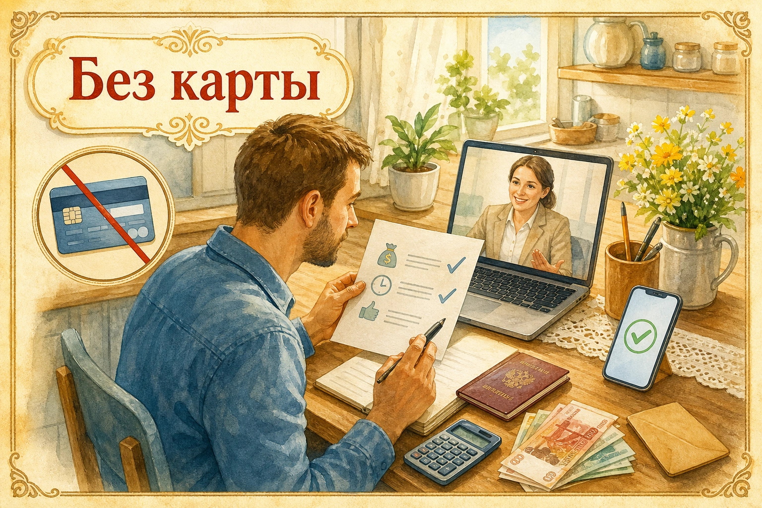 микрокредит без карты