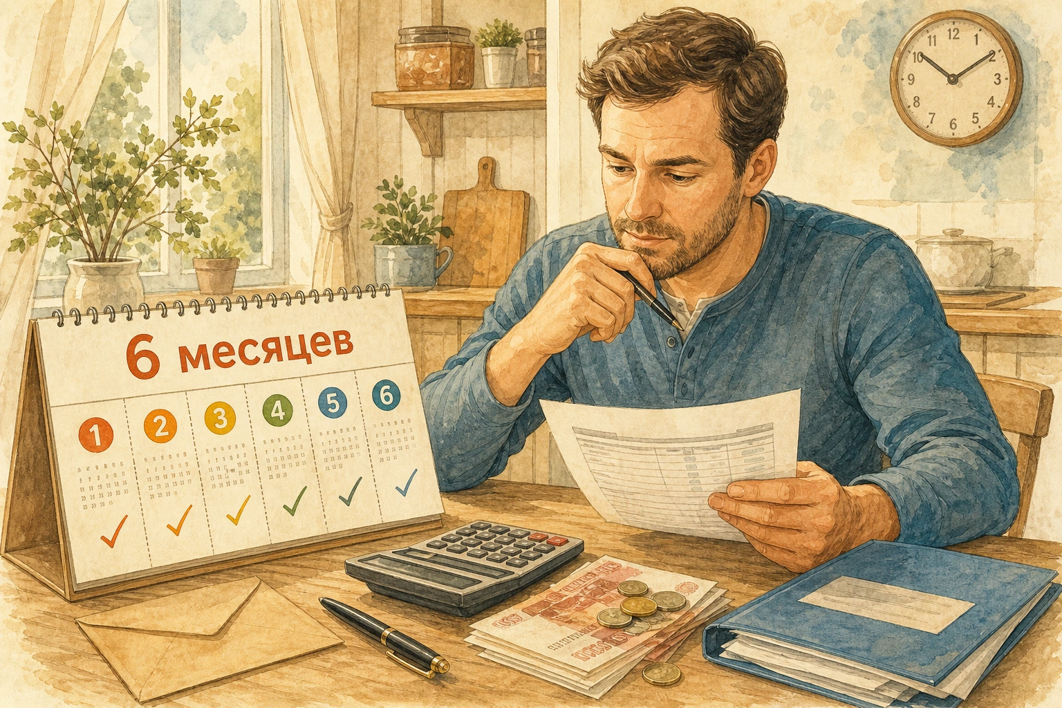 микрокредит на 6 месяцев