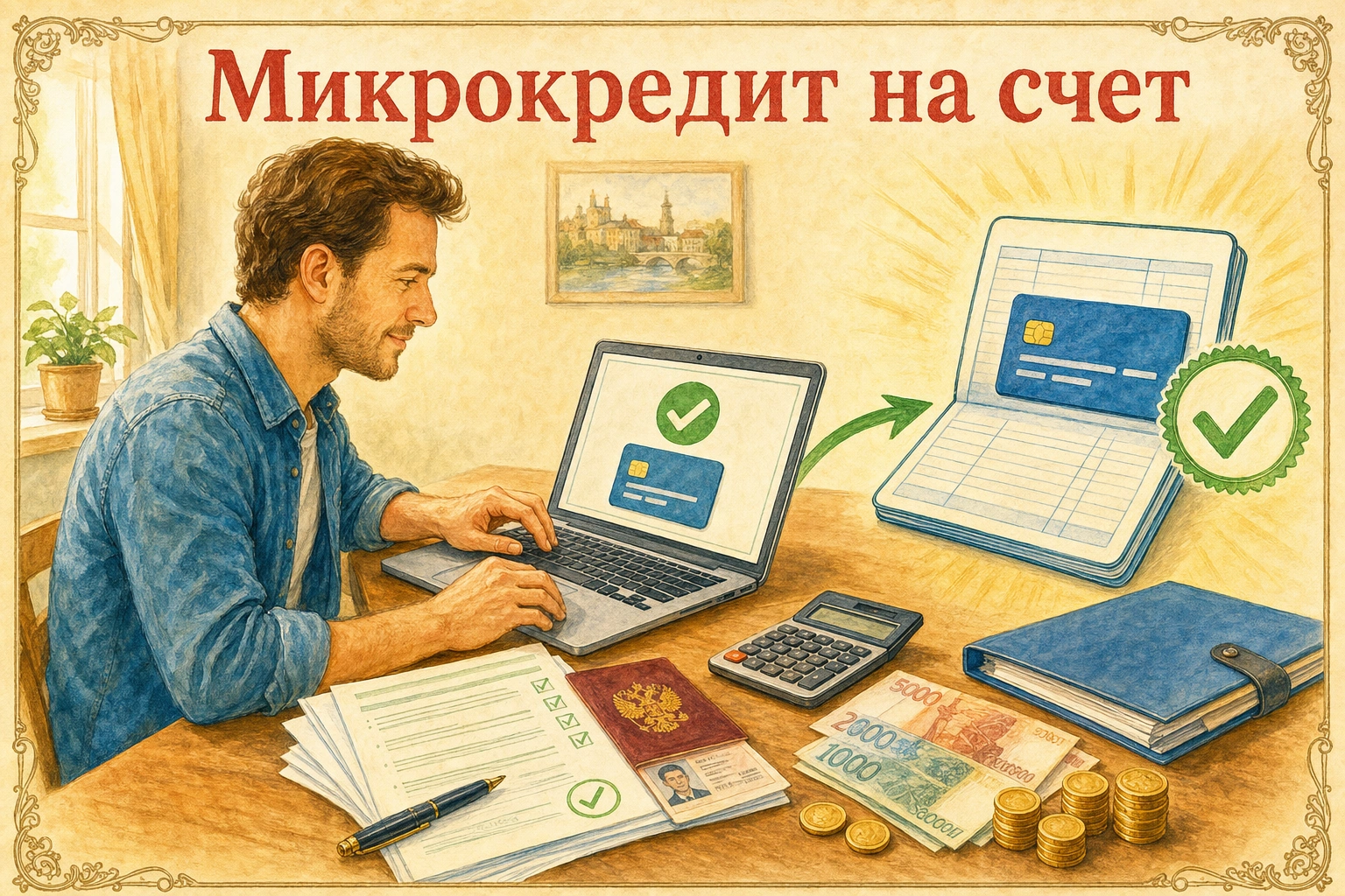 микрокредит на банковский счет Как оформить микрокредит на банковский счет без задержек и отказов