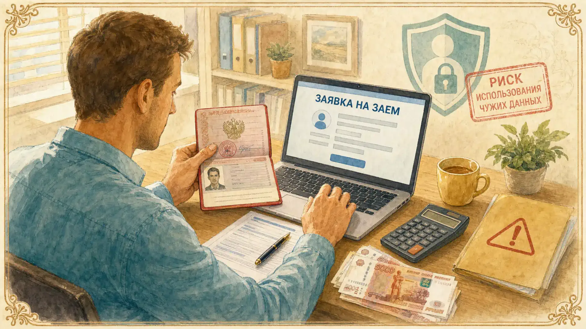 микрокредит по чужому паспорту Как мошенники оформляют заем на чужие данные в МФО