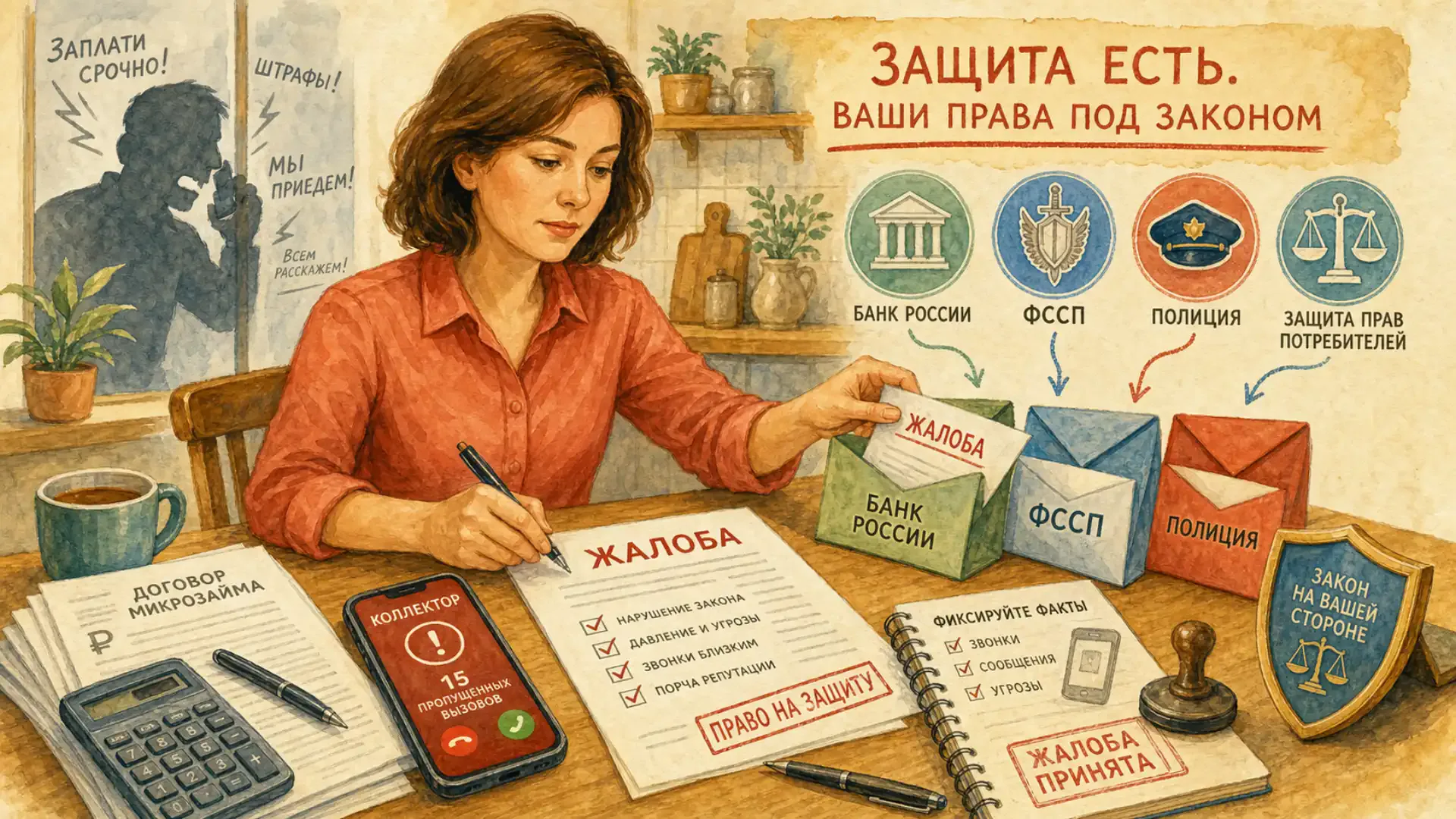 микрокредиты и коллекторы Куда отправлять жалобы при нарушениях и сильном давлении