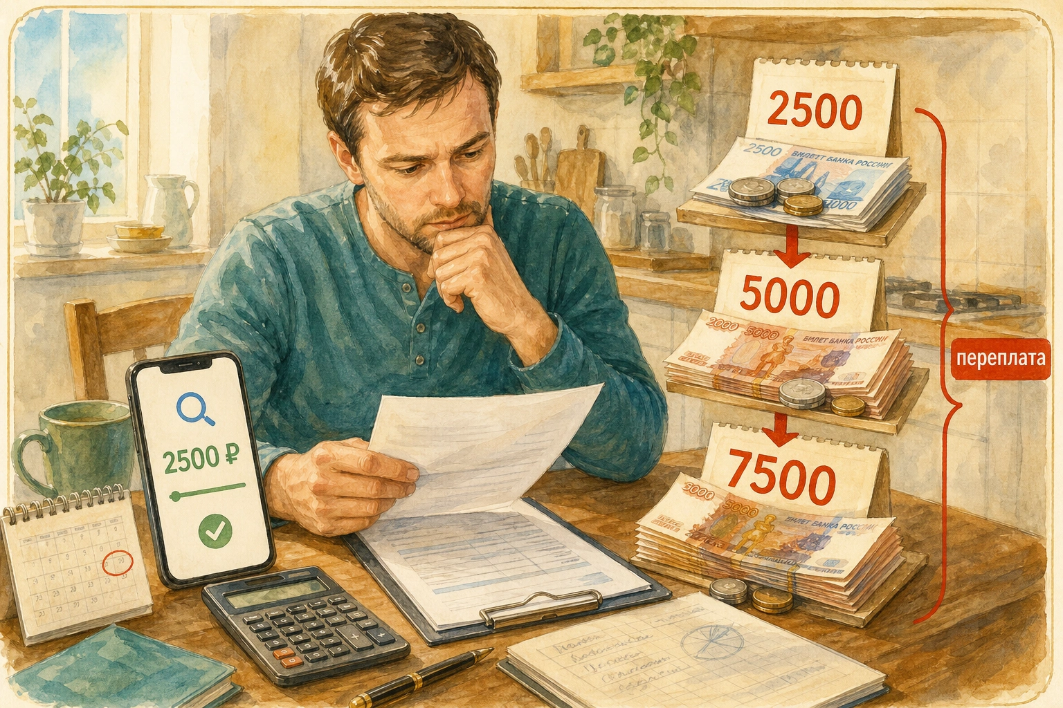 микрозайм 2500 Почему при поиске 2500 рублей легко переплатить втрое
