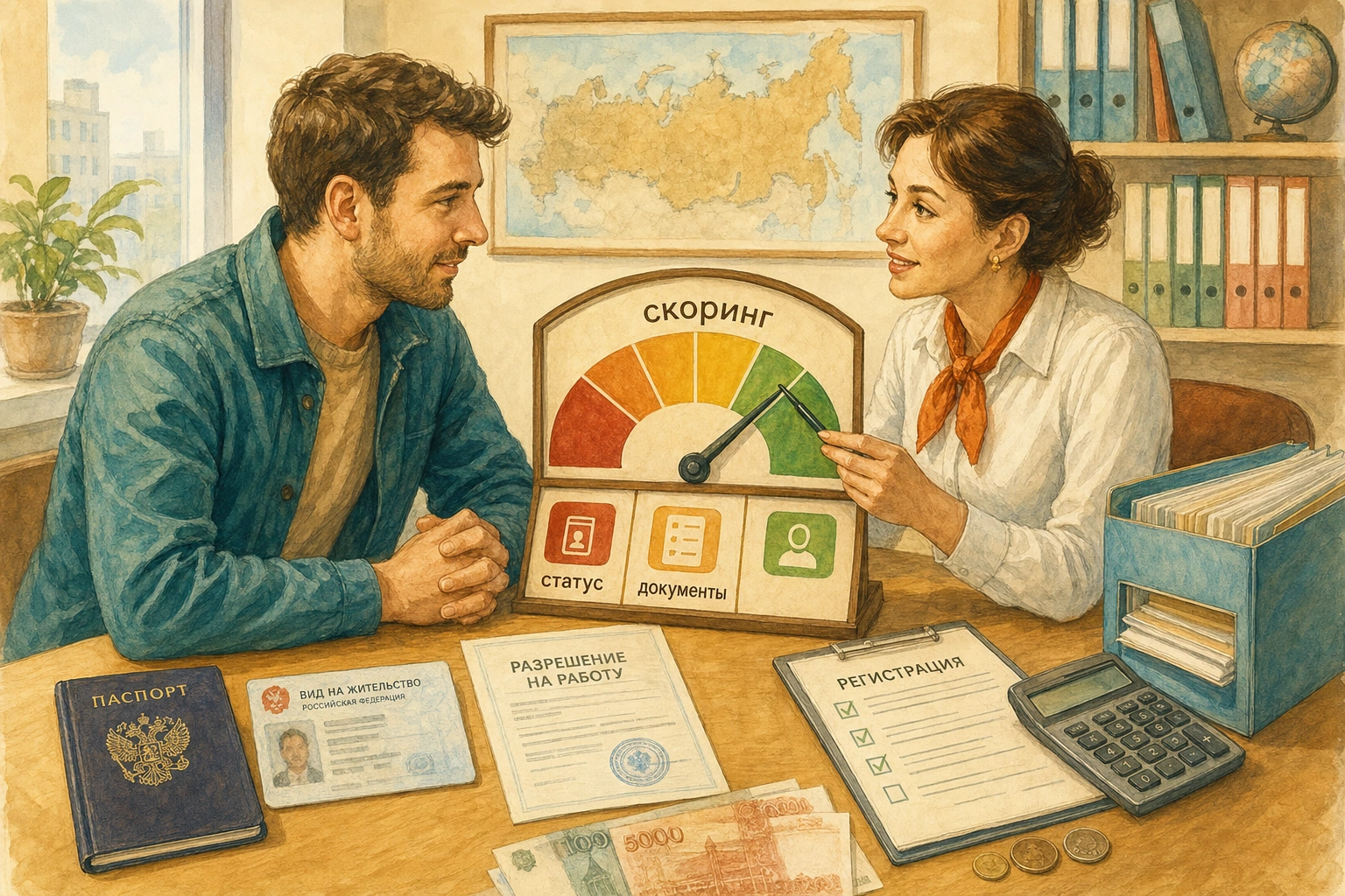 микрозайм для иностранных граждан Как правовой статус иностранца меняет скоринговый балл
