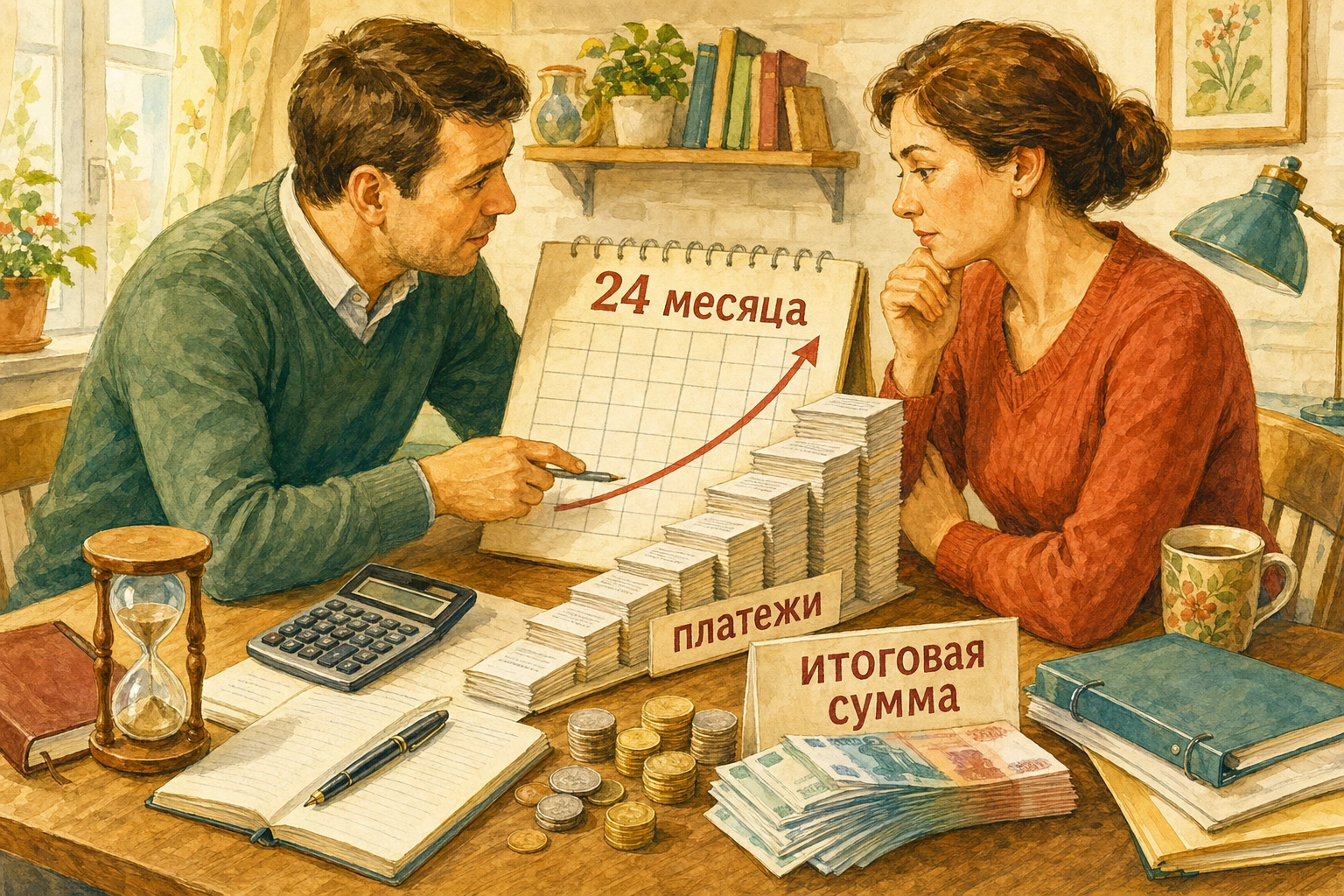 микрозайм на 2 года Реальная стоимость денег при оформлении на 24 месяца