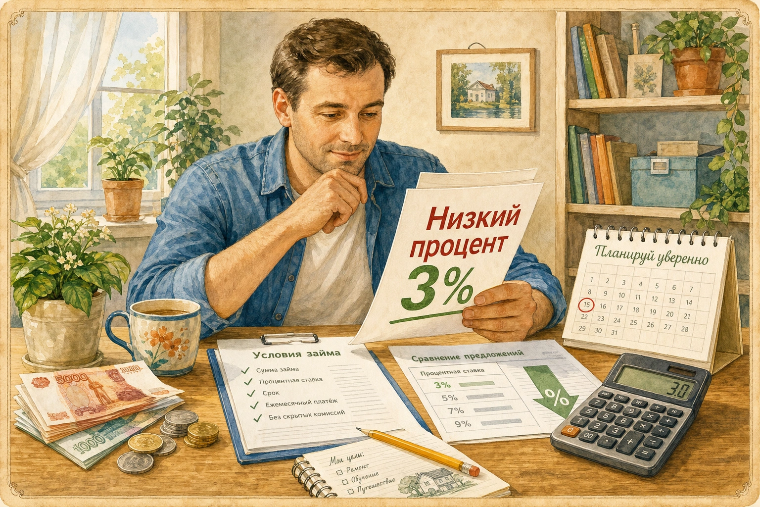 микрозайм низкий процент