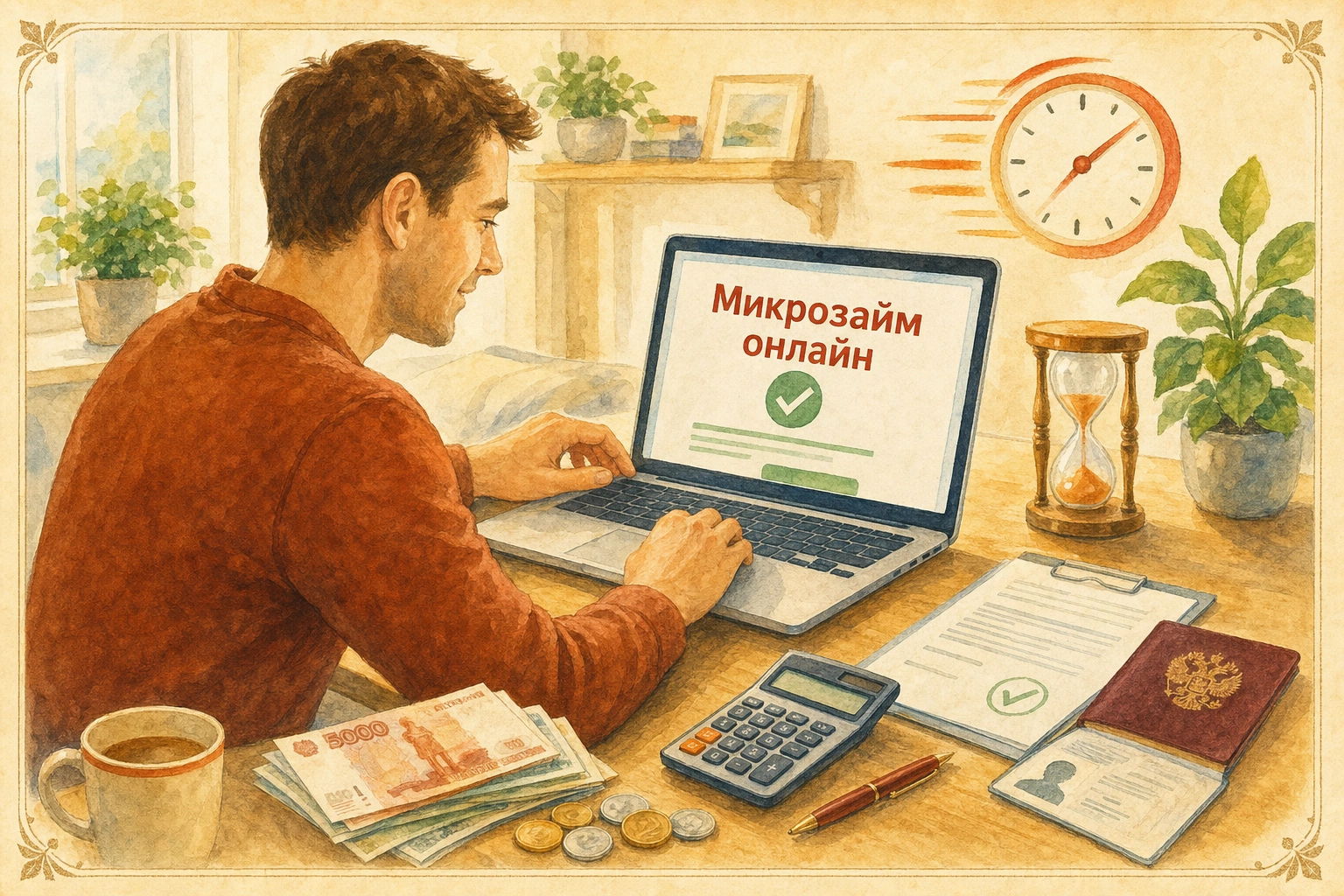 микрозайм онлайн быстро