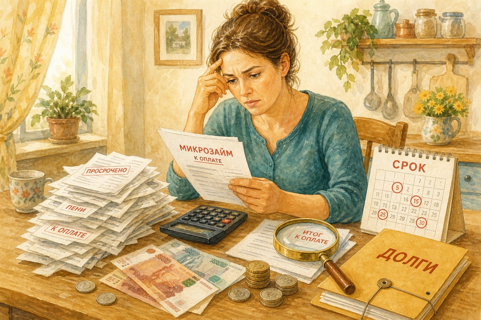 микрозайм с долгами