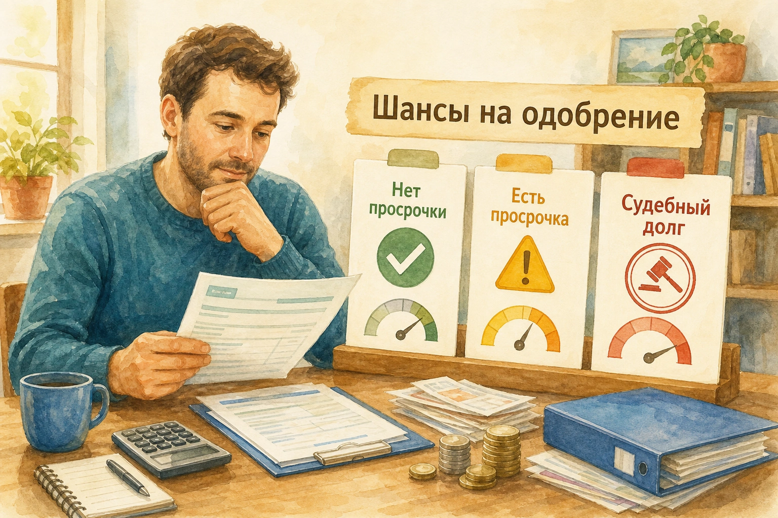 микрозайм с долгами Шансы на одобрение заявки при разном статусе задолженности