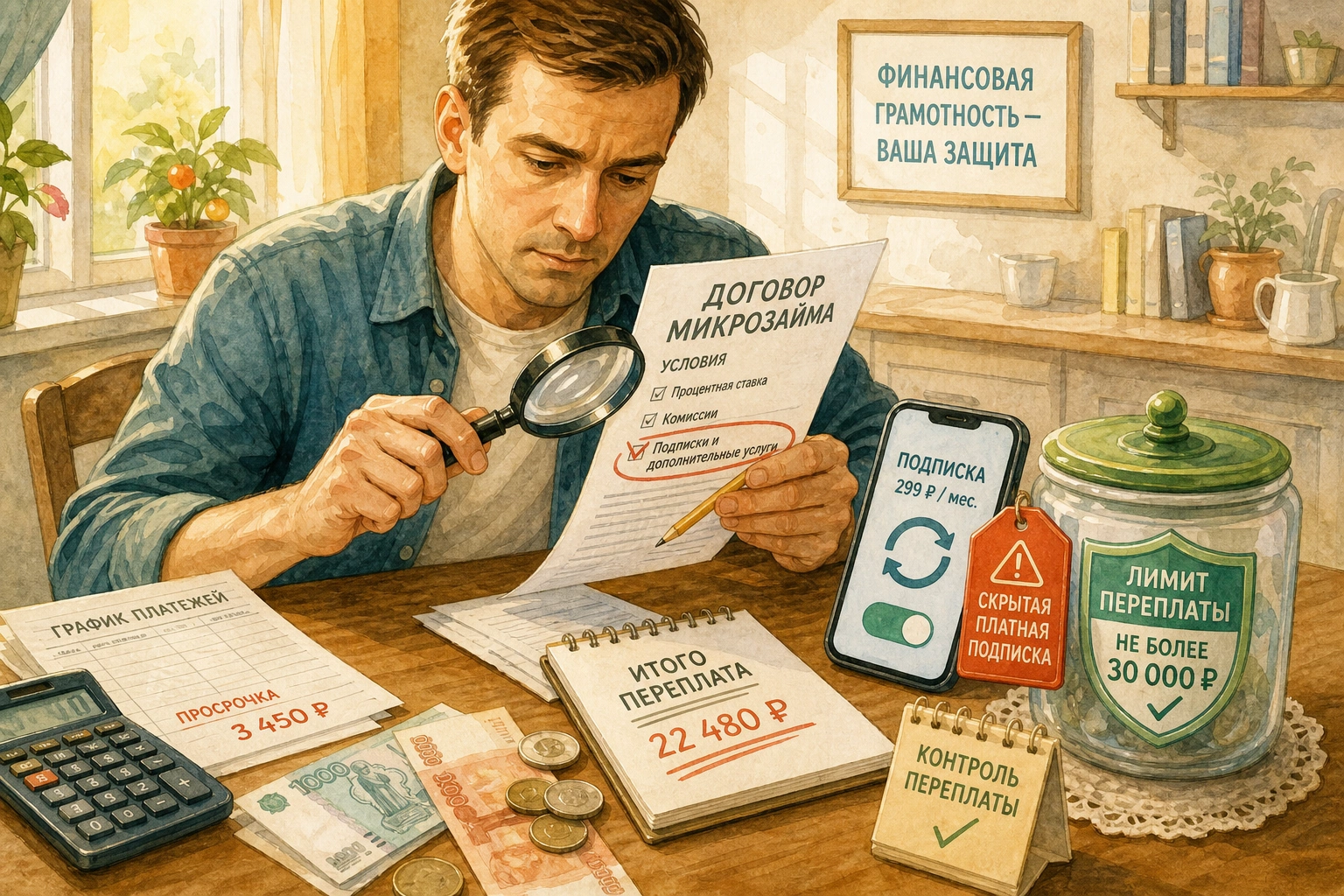 микрозаймы без отказа с просрочками Скрытые подписки и ограничение общей суммы переплаты
