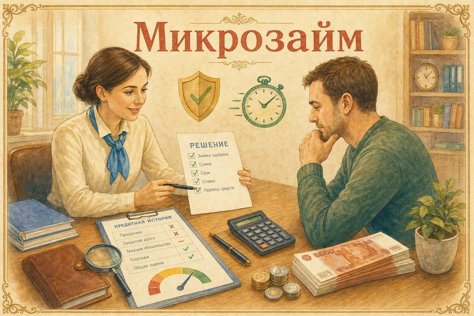 микрозаймы при любой кредитной истории