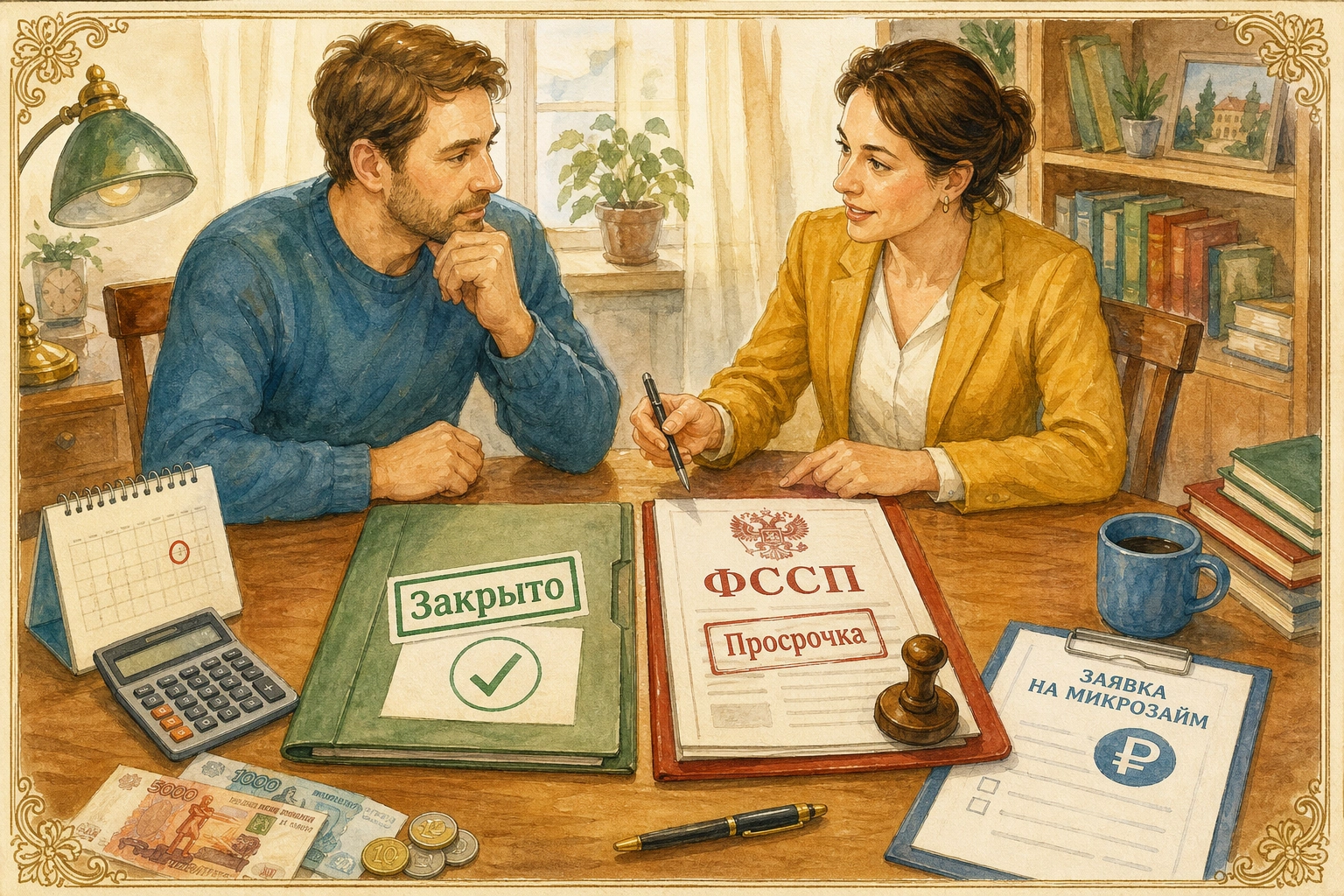 микрозаймы при любой кредитной истории Разница между закрытой просрочкой и действующим взысканием ФССП