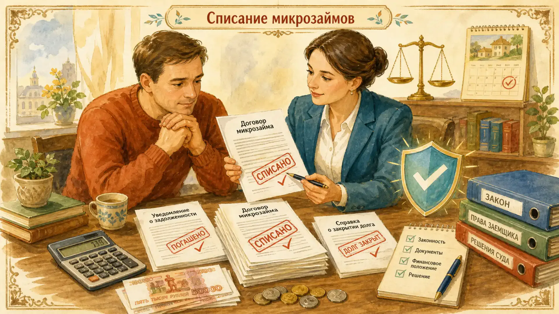 можно ли списать микрокредиты