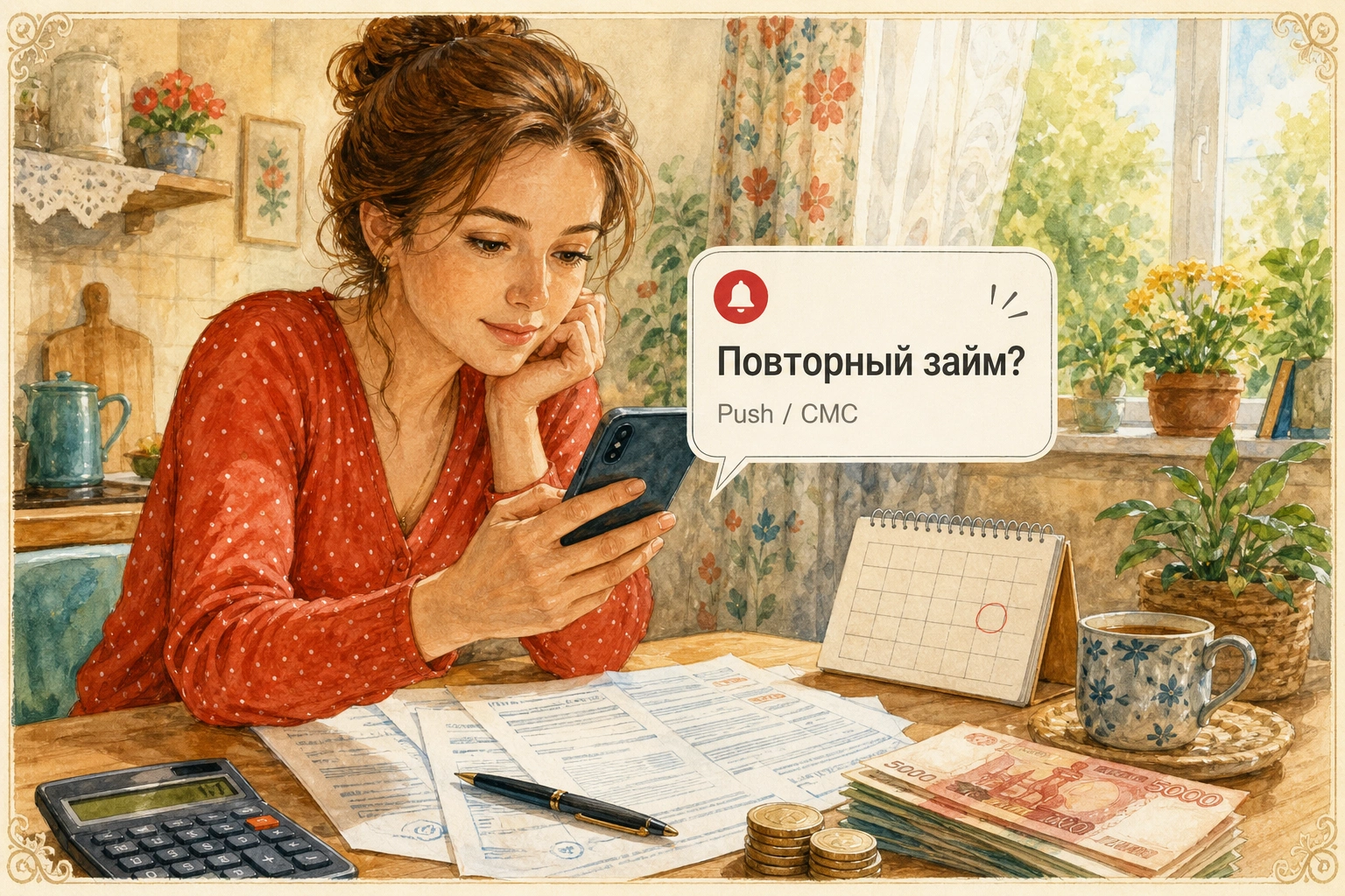можно ли взять микрокредит по номеру телефона Сценарий повторного обращения в МФО через push или СМС