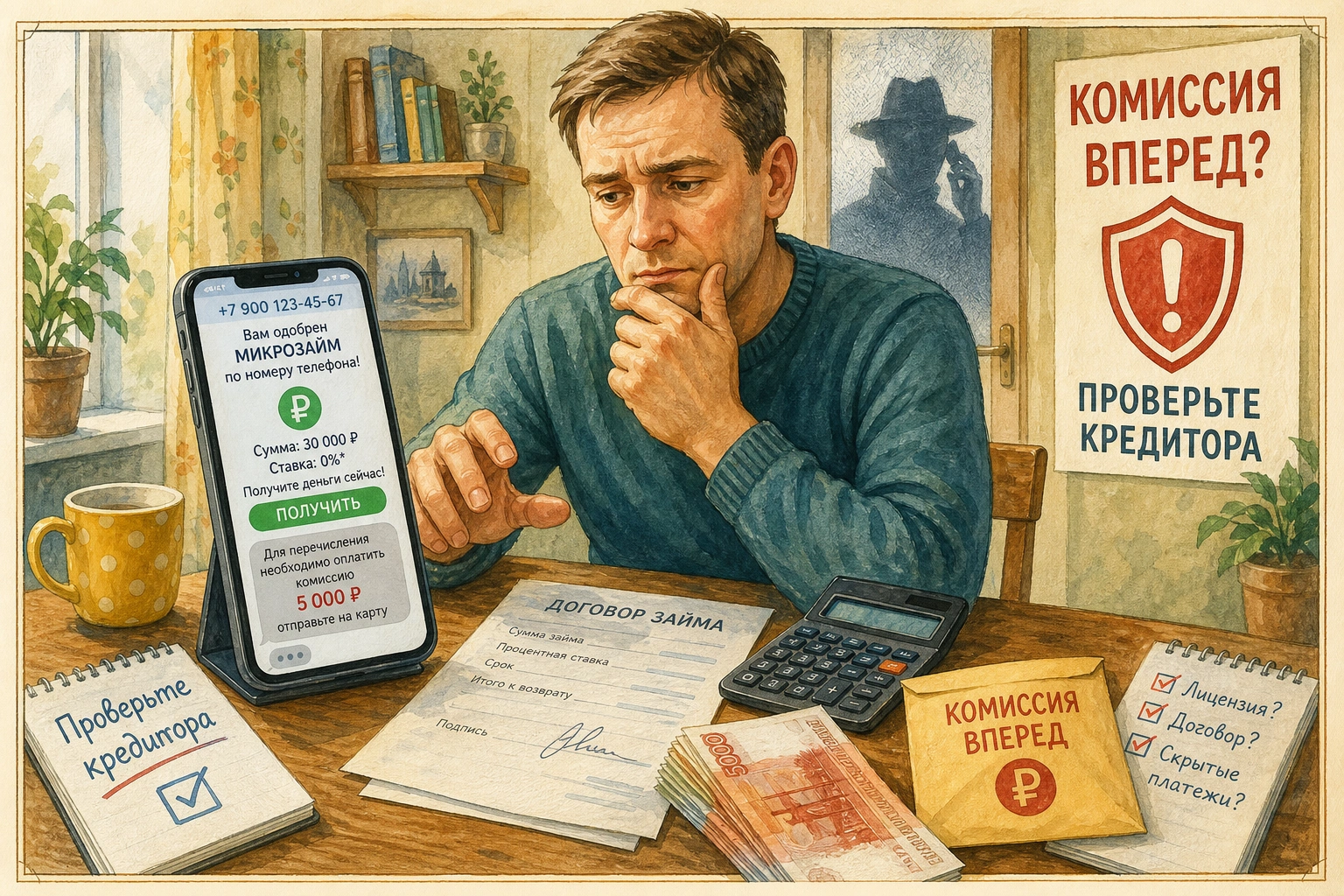 можно ли взять микрокредит по номеру телефона Теневые кредиторы и схемы с предоплатой за комиссию
