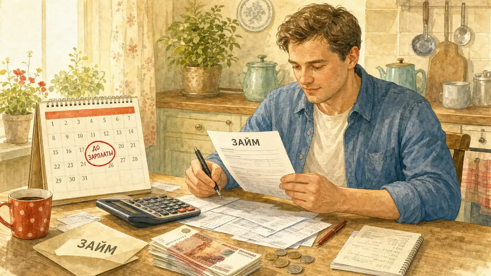 первый займ до зарплаты
