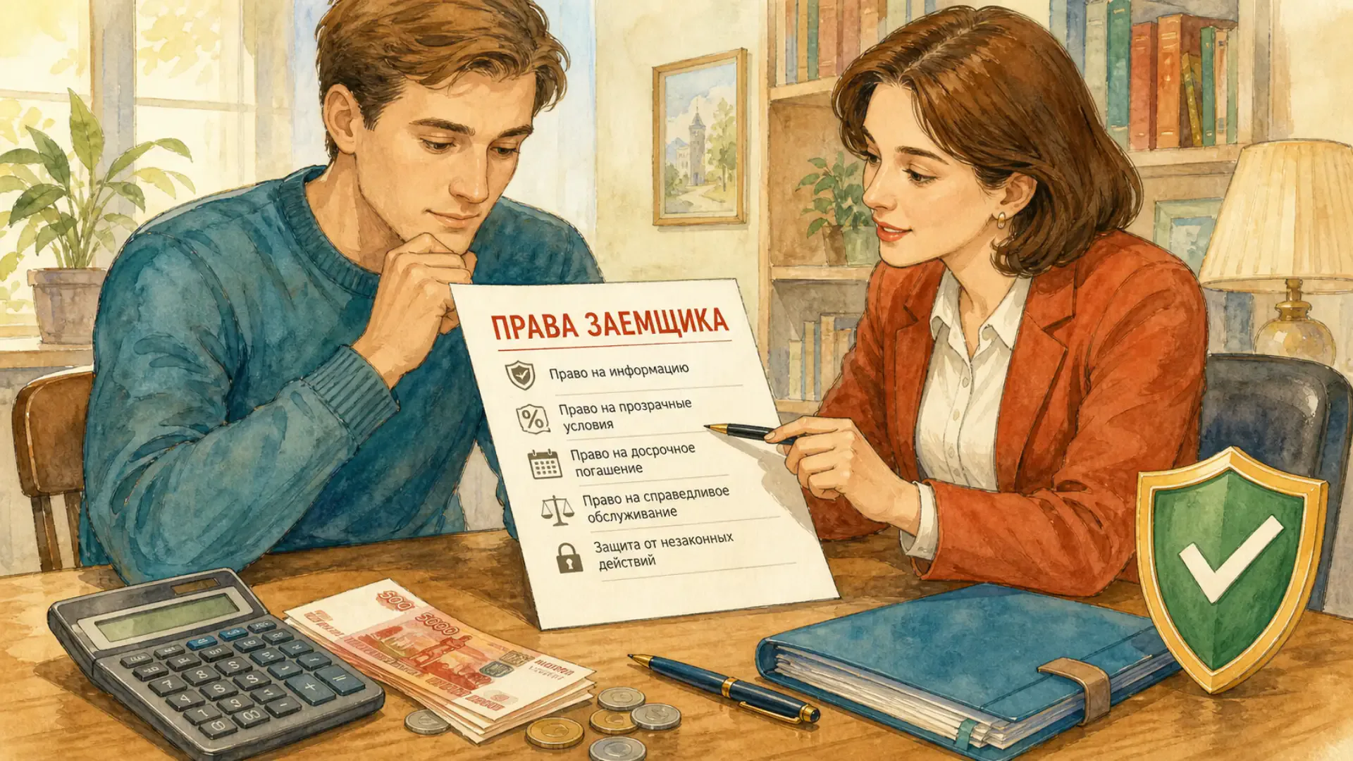 права заемщика по микрокредиту