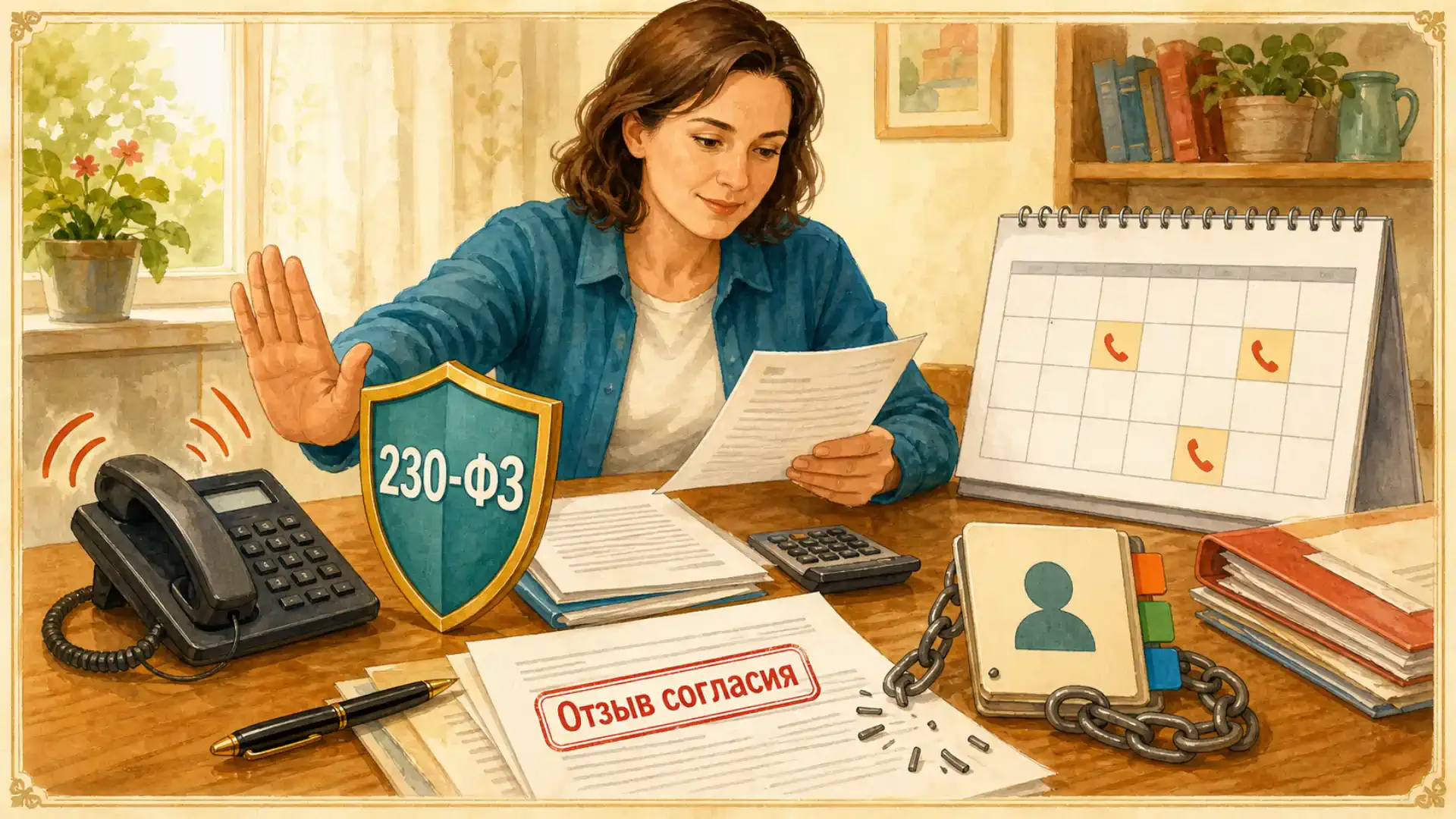 просрочка по микрокредиту Границы закона 230-ФЗ: как ограничить частоту звонков и отвязать контакты третьих лиц