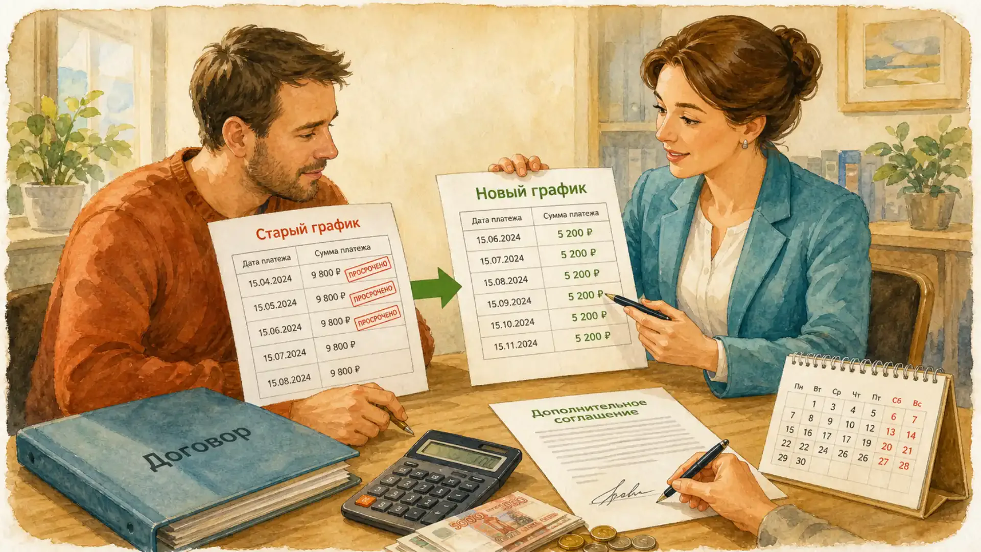 реструктуризация микрокредита