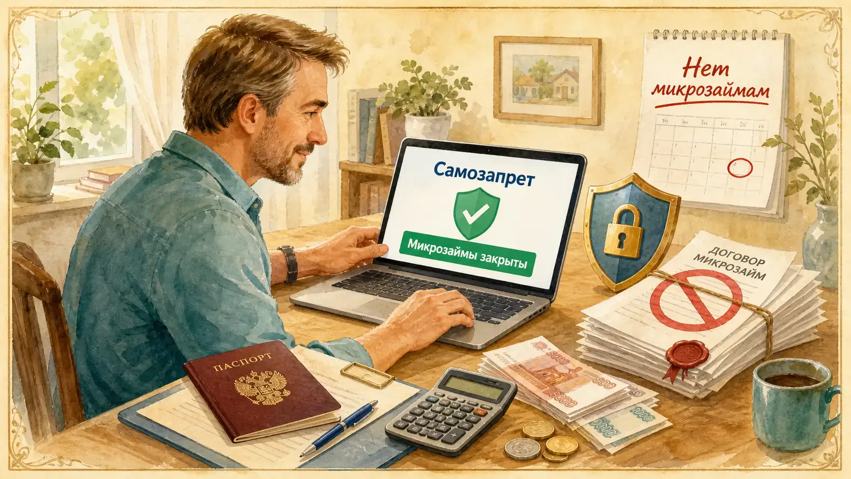 самозапрет на микрокредиты через госуслуги