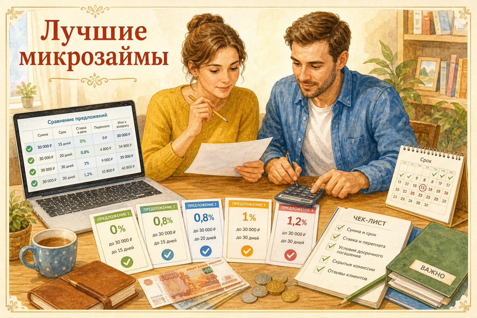 самые лучшие микрозаймы