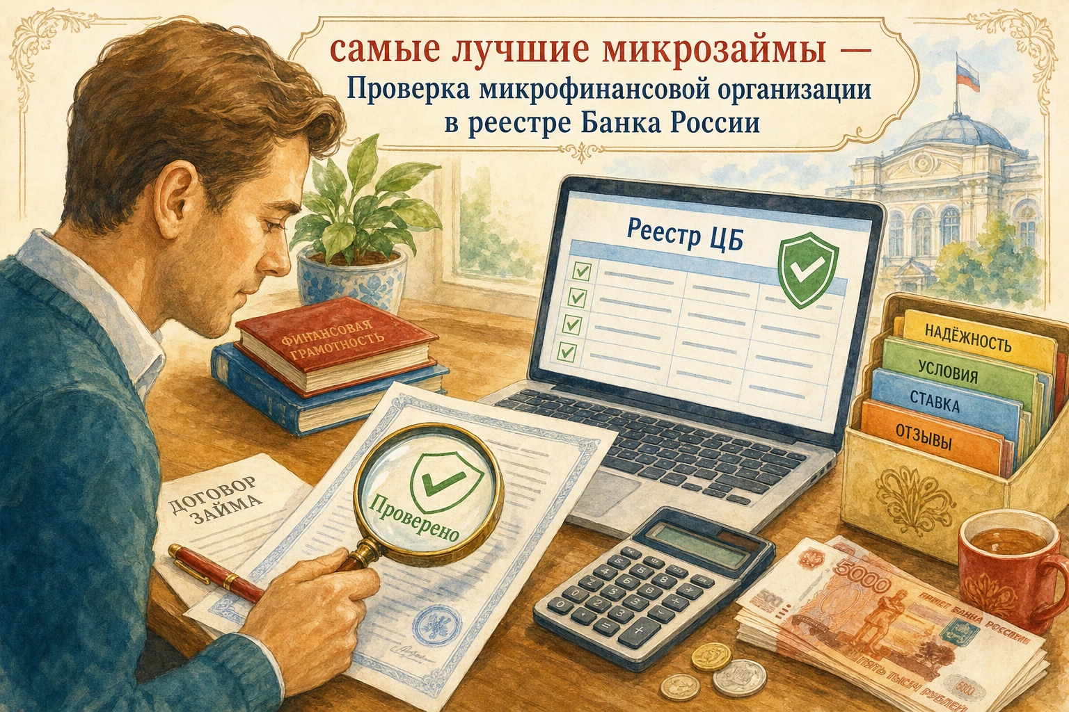 самые лучшие микрозаймы Проверка микрофинансовой организации в реестре Банка России