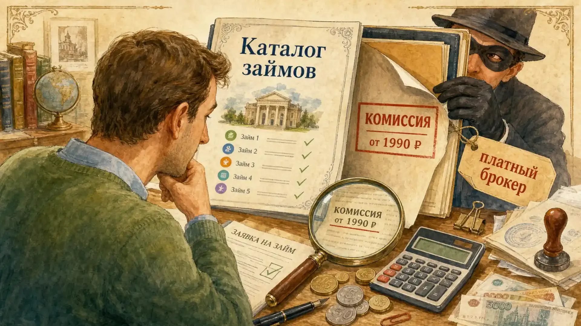 список микрокредитов Платные брокеры, мимикрирующие под финансовые каталоги